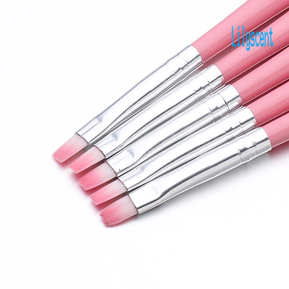 Lily Pensil Brush Nail Art / Manicure Profesional DIY