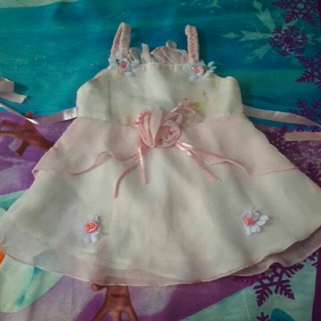 PRELOVED BAJU PESTA BAYI/GAUN PESTA BAYI/DRESS PESTA BAYI