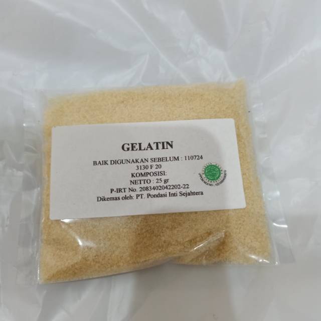 

Gelatin 25 gram
