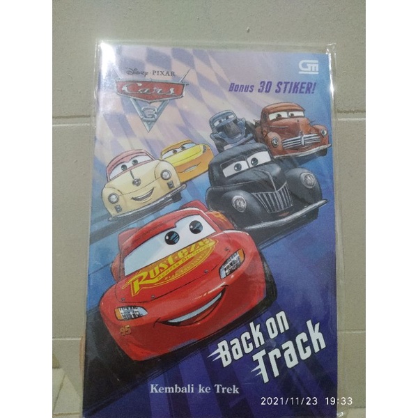 

Bilingual Buku Anak Cars Back On Track