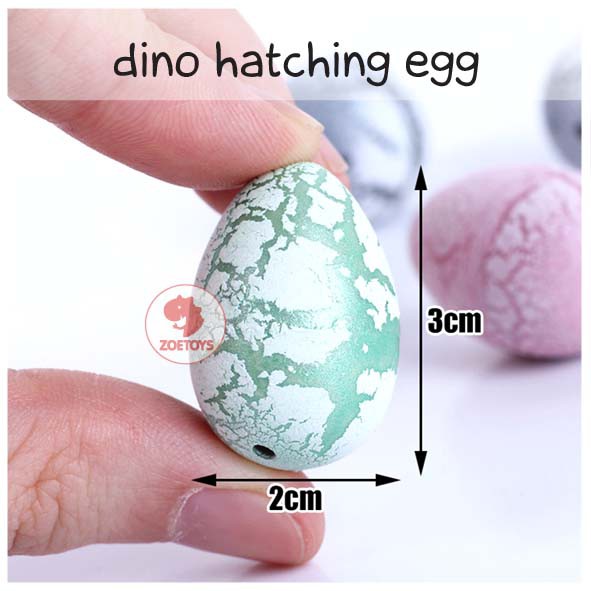 Zoetoys Dino Hatching Egg | Growing Telur Dino Dinosaur Surprise Menetas Mainan Unik dan Lucu