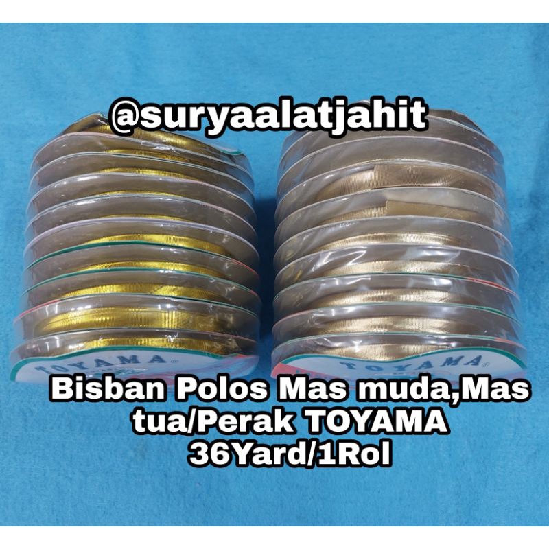 Bisban satin polos Toyama Mas Perak 1Rol @36yrd =rp.52.000/1rol