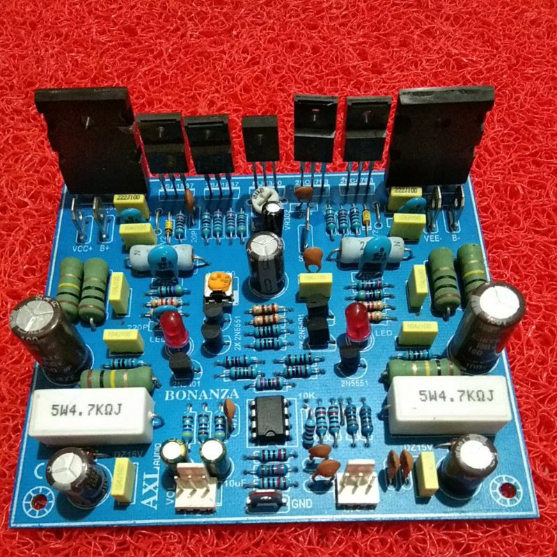 kit driver Axl audion power amplifier tested