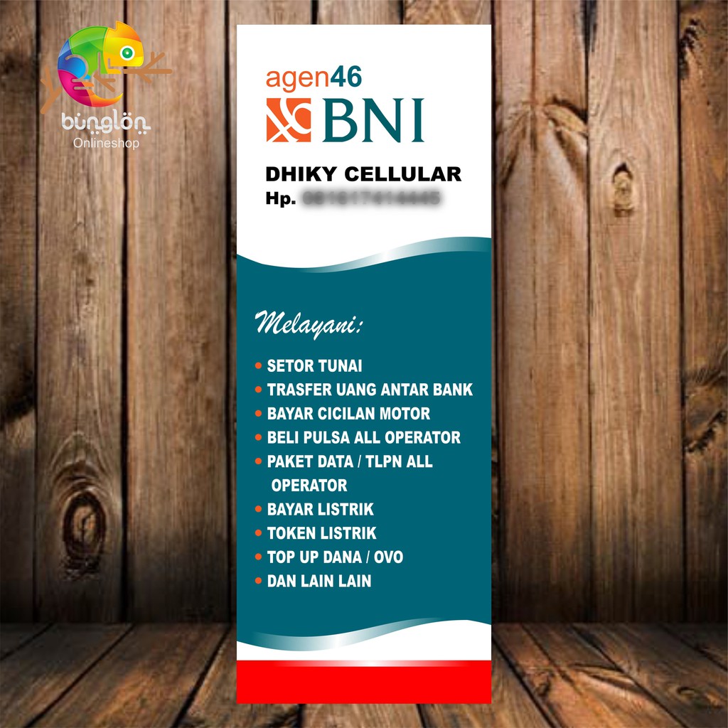 Contoh Banner Agen Bni 46 Gambar Spanduk