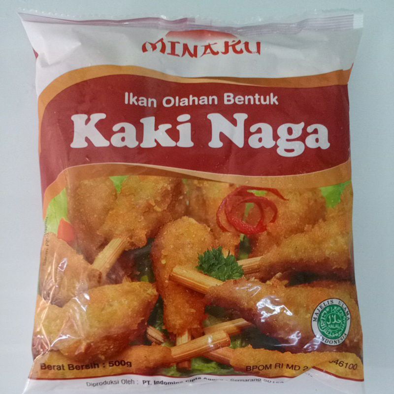 Minaku Kaki Naga 500gr Ikan Olahan Bentuk Kaki Naga Shopee Indonesia