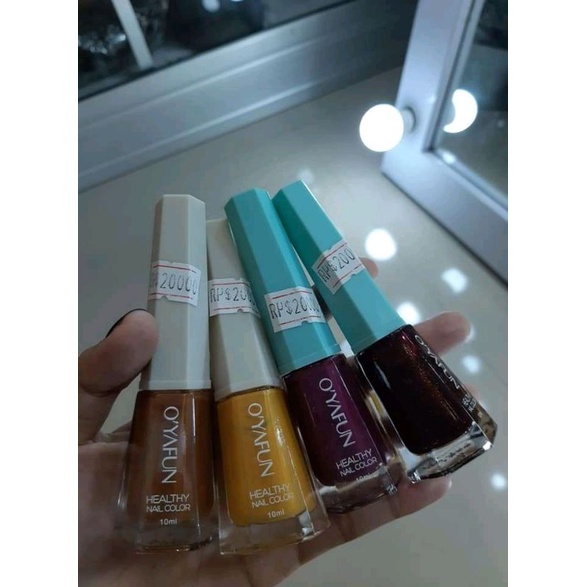 KUTEK OYAFUN [10ML] CEPAT KERING Nail polish /KUTEK CAT KUKU Harian.