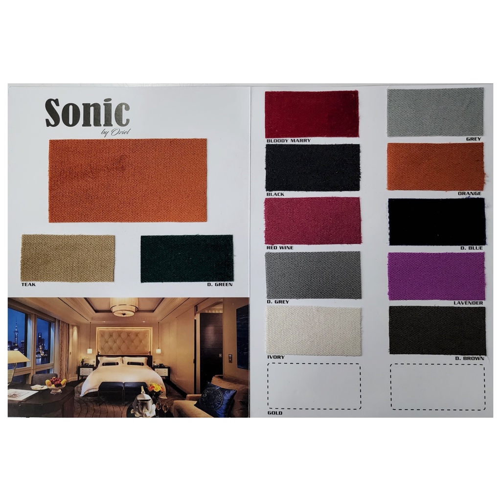 KAIN POLOS - BLUDRU - SONIC - IMPORT - INTERIOR SOFA MEBEL FURNITURE