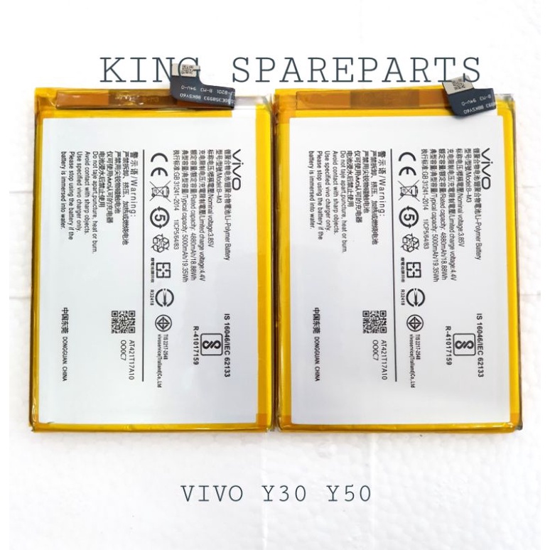 BAT BATERE BATRE BATERAI BATTERY VIVO V19 B-K6 ORI99