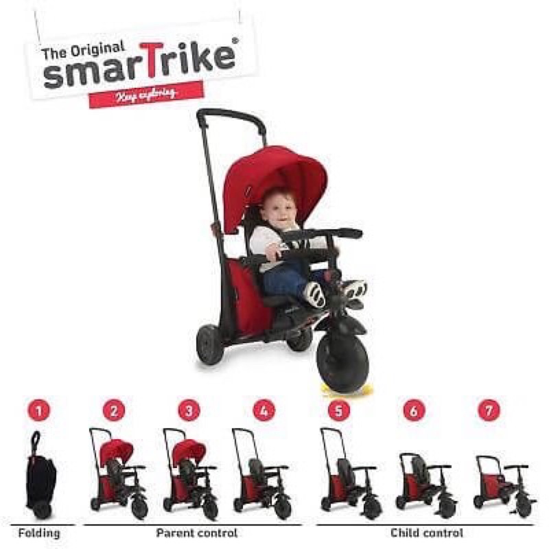 Sepeda anak preloved SmarTrike SmarTfold 500