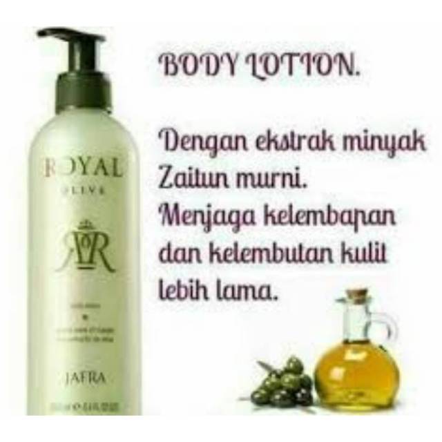 Jafra Royal Olive Body Lotion