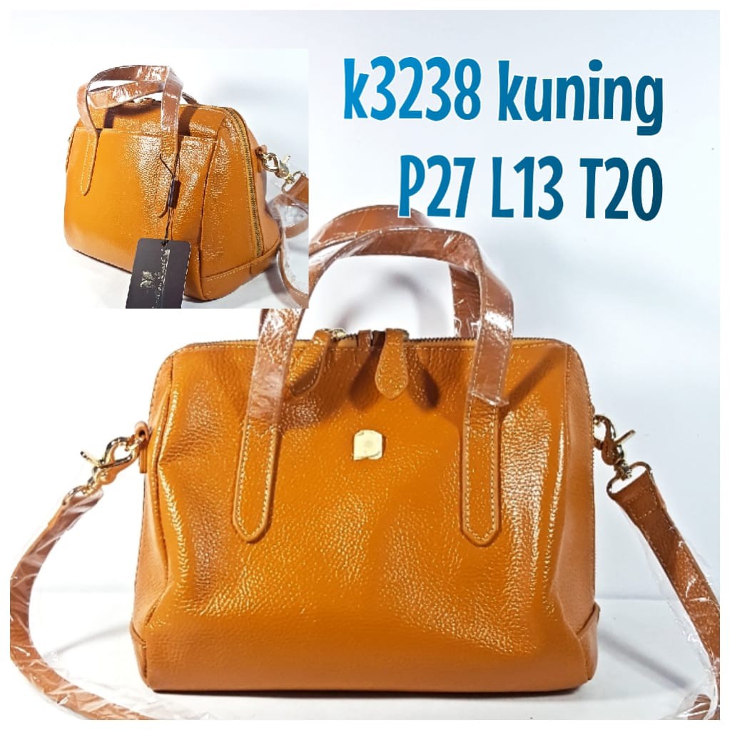 Tas Kulit Papillon Original K3238 Kuning