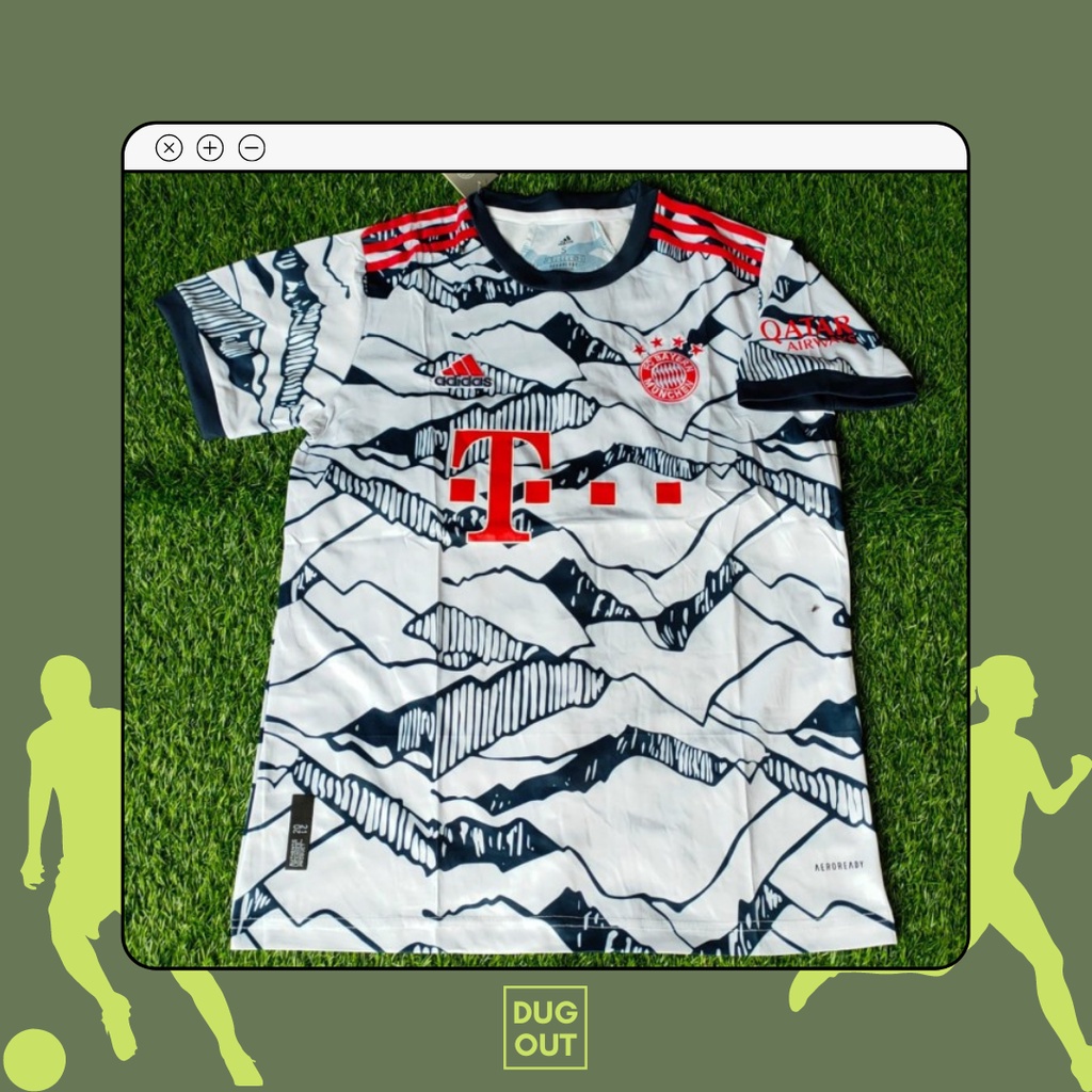 Jersey Bayern Munchen 3rd 2021/2022 Grade Original