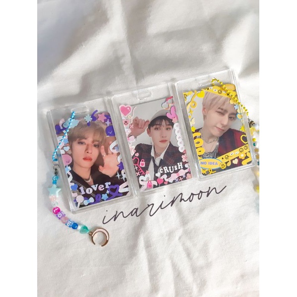 Personal Order MADE BY REQUEST Id acrylic deco, card holder deco, cincin, gelang, gantungan, topload