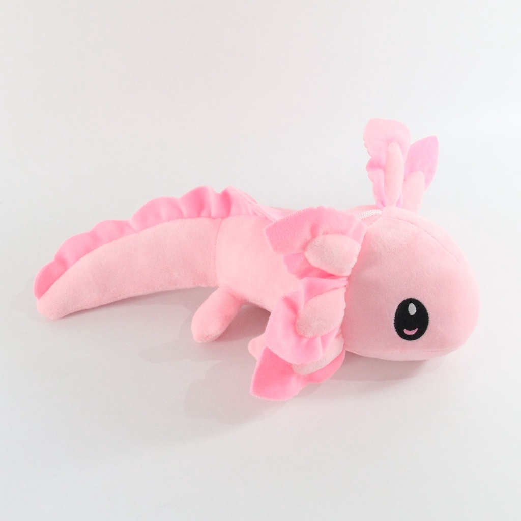 Mainan Boneka Stuffed Plush Kartun Axolotl 35cm Untuk Hadiah Natal Anak