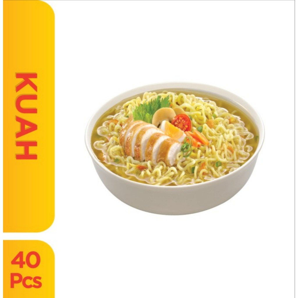 INDOMIE AYAM BAWANG INSTAN HALAL 69GR CHICKEN ONION NOODLE 1 BOX ISI 40 PCS MI KUAH