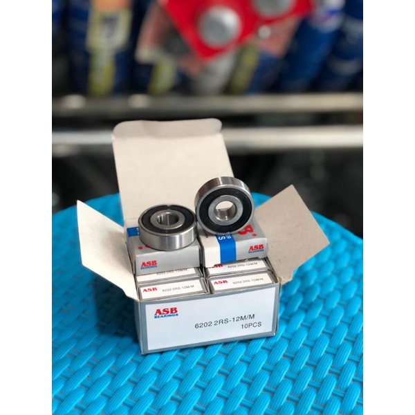 bearing klaher klaker 6202 2RS 12MM untuk velg rcb brt depan Jupiter PNP As CB GL MP Tiger