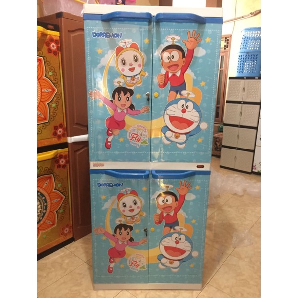 Naiba Lemari Plastik MSC Premium Doraemon