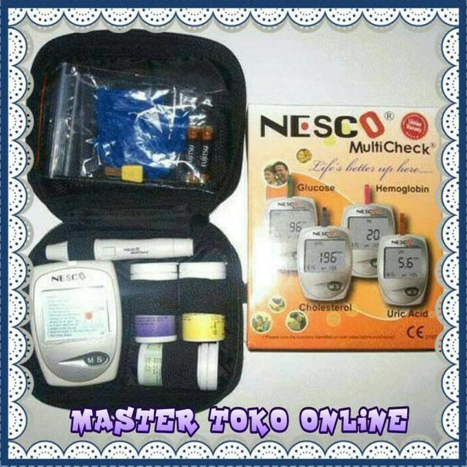 PROMO NESCO GCU ALAT TES GULA DARAH TES ASAM URAT TES KOLESTEROL TERLARIS