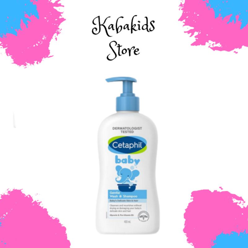 Cetaphil Baby Gentle Wash and Shampoo 400ML - Kabakids Store