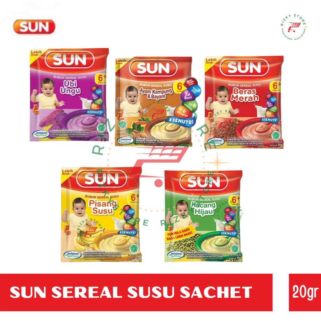 SUN bubur Sachet 20 Gram