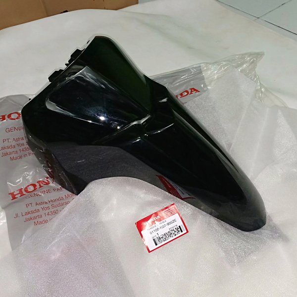 acessories spakbor depan blade new pnp blade new 125 fi injeksi hitam original 61100-K07-900ZE berku