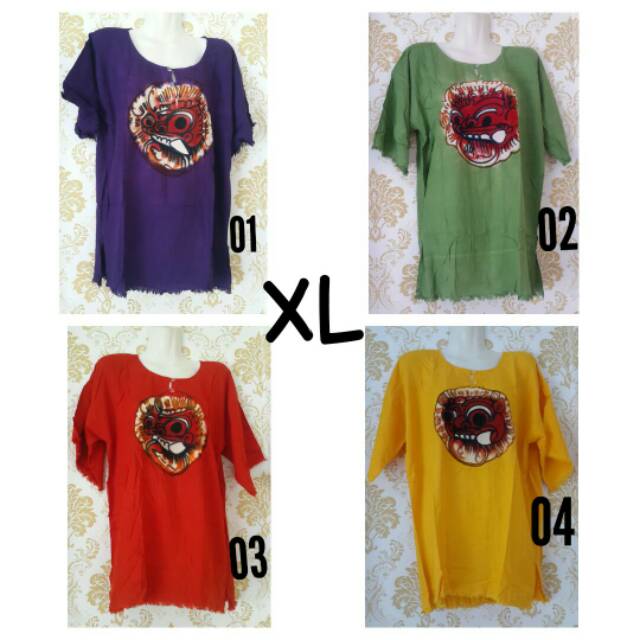 Baju barong bali size XL dan 3L