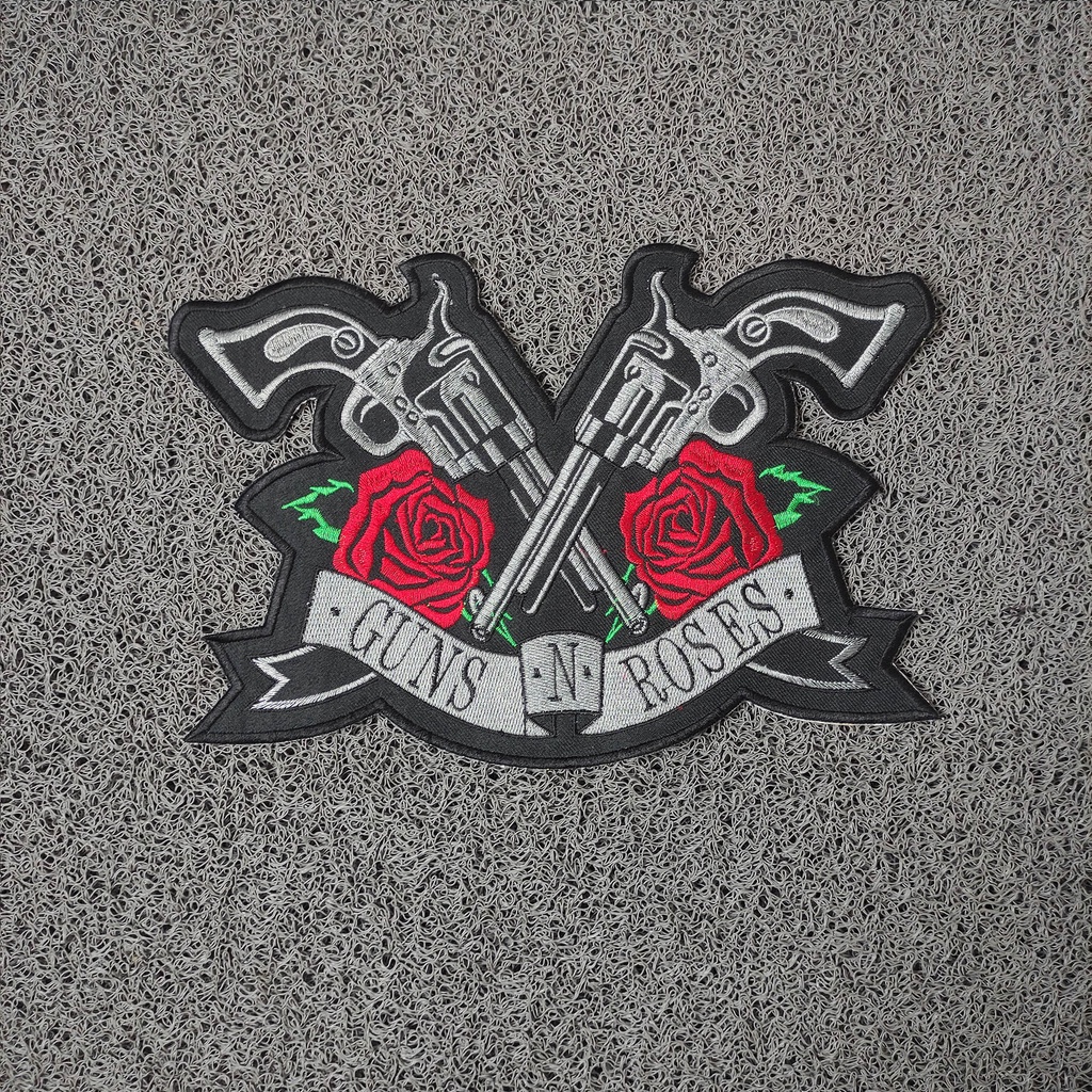 Patch Bordir Jahit Patch GUNS N ROSES / Emblem Logo Jahit