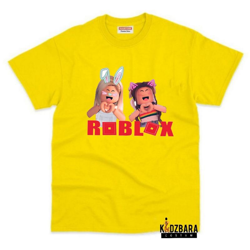 kaos baju anak perempuan roblox
