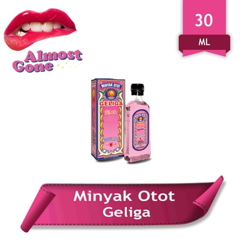 Cap Lang Minyak Otot Geliga 30ml