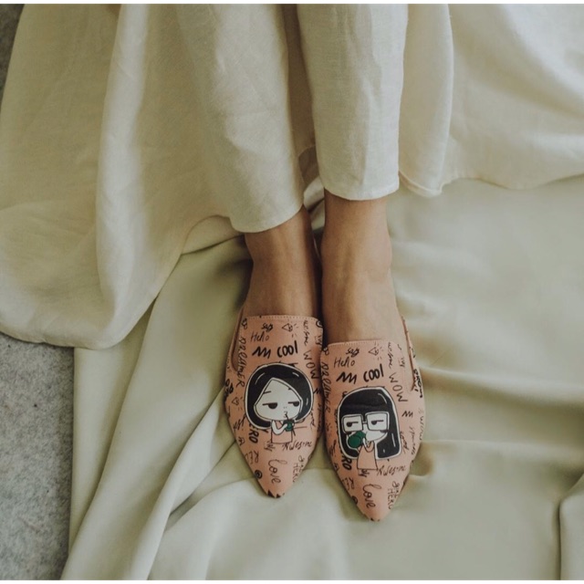 VALENCIA BY ENRICA SASSY FLAT IN PINK
