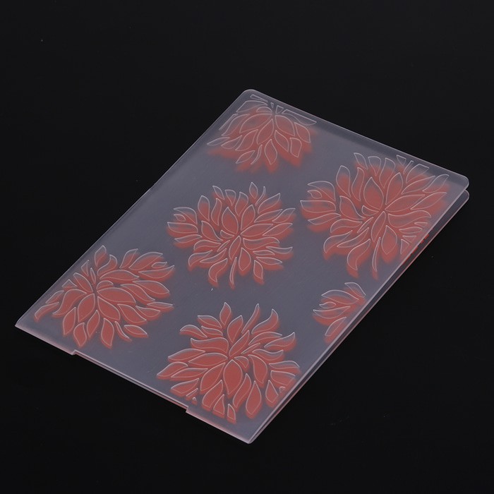 Five Flower Pattern Embossing Folder