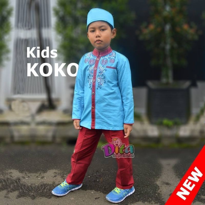 STELAN KOKO MUSLIM BAJU KOKO STELAN MUSLIM BAJU MUSLIM ANAK BAJU