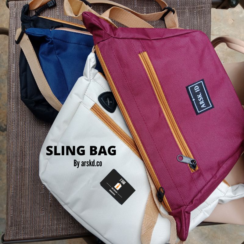 TAS SELEMPANG ORIGINAL BAHAN SEMI KANVAS PRIA WANITA COWOK LAKI LAKI JFR TAS HP MURAH SLING BAG ORIGINAL PREMIUM TAS BAHU SEKOLAH KEREN