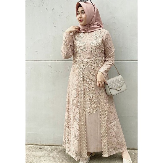 Dress Jumbo Bintari Payet Original Butik