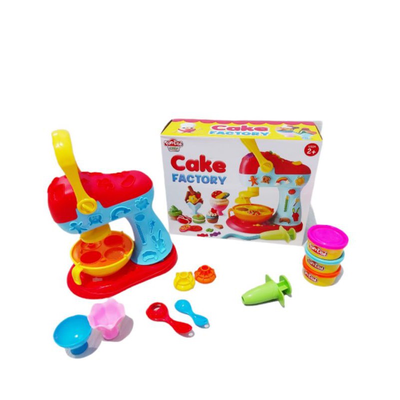 fundoh cake factory mainan anak| mainan lilin ice cream factory