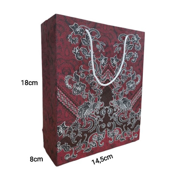 

Paper bag batik mini ( S ) shopping bag batik