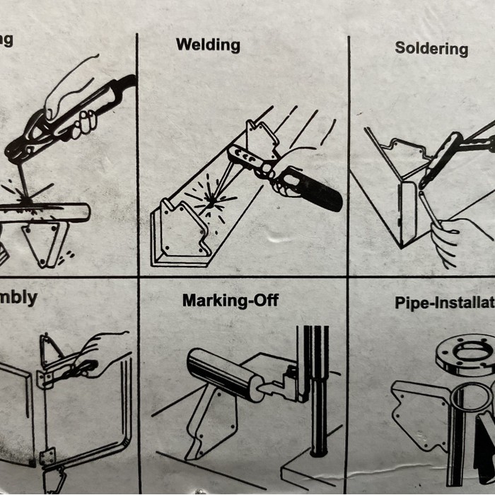 SIKU MAGNET LAS 4&quot;/ARROW MAGNETIC WELDING HOLDER 4 INCH