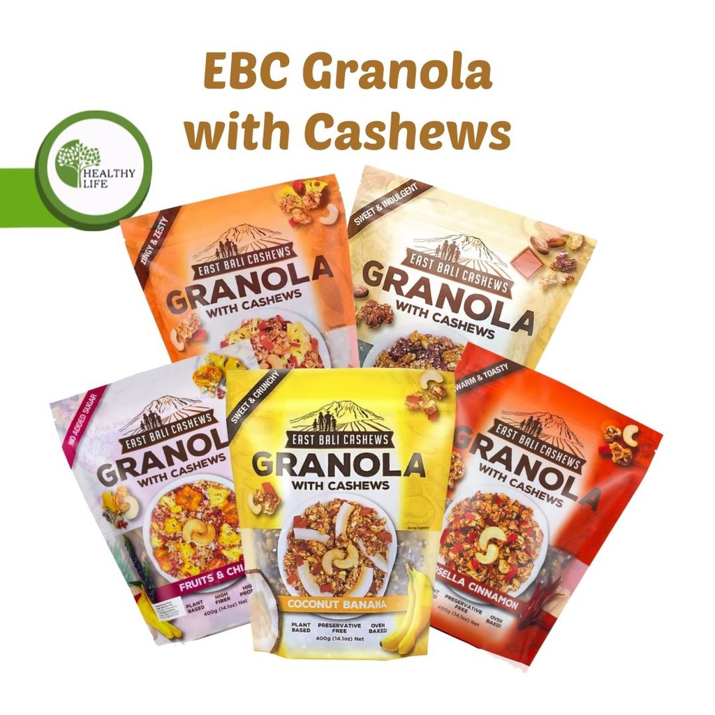 East Bali Cashews - Yava - Granola With Cashews