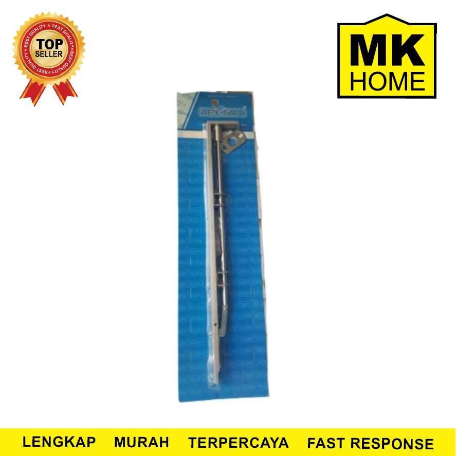 Flush Bolt Dekkson FB 608 BR 6 & 12 Inch Grendel Tanam Slot Pintu Kayu