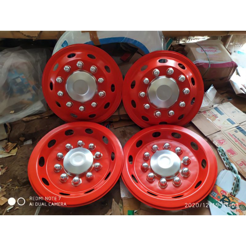 Wildop Ring 20 4pcs untuk mobil: Fuso,Hino Lohan, fighter,bus dan mobil besar lainnya,murah meriah
