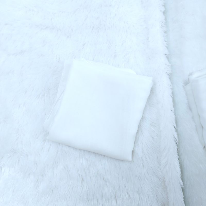 JILBAB BELLA SQUARE PART 1-Putih Tulang