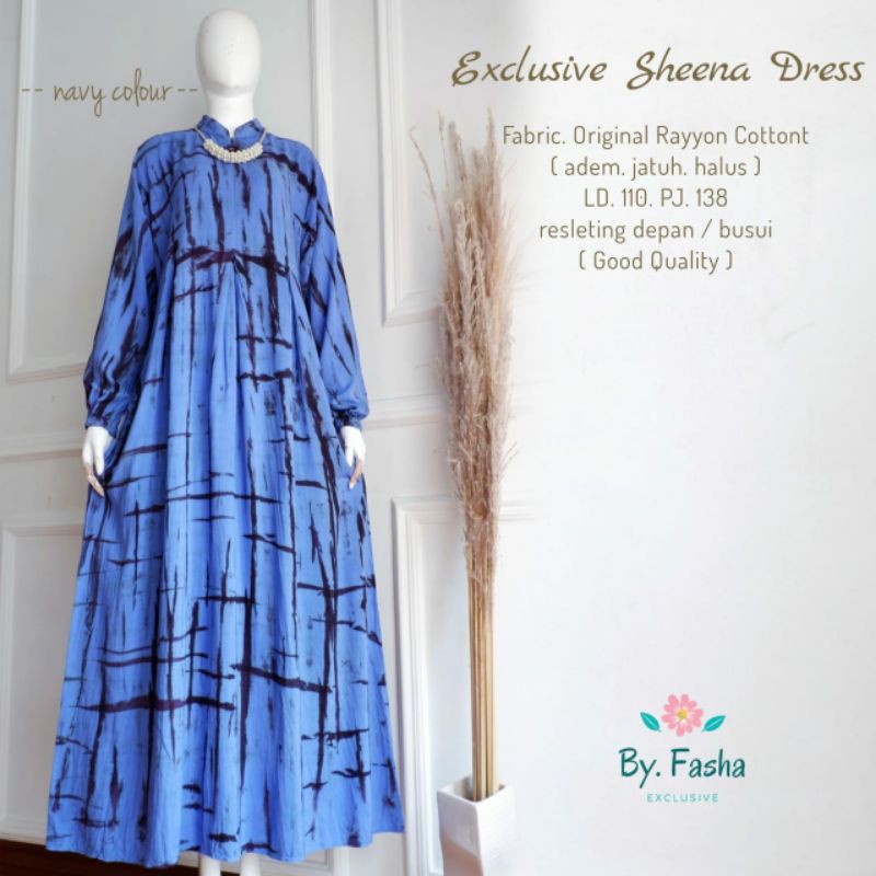 EXCLUSIVE SHEENA DRESS BY FASHA