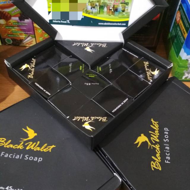 Sabun BlackWalet/BlackWallet/Black Walet 3Pcs