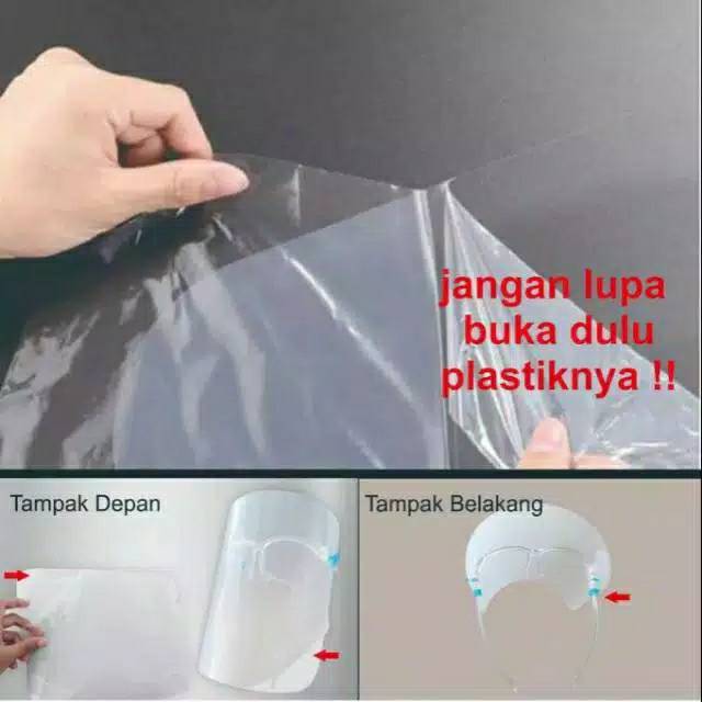 Face Shield Kacamata Face Shield Nagita Raffi Face Shield Kacamata Import