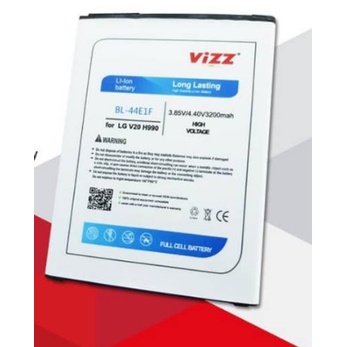 Baterai Vizz LG V20 BL44E1F H990