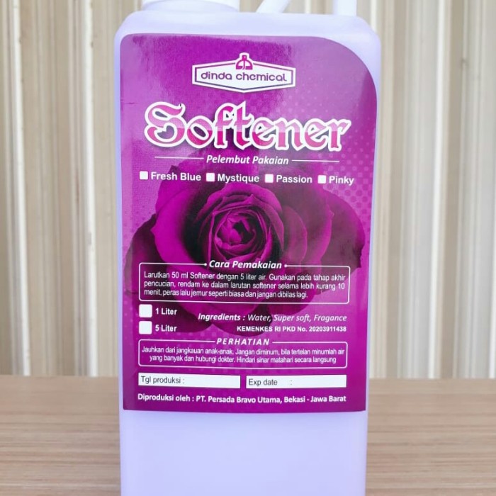 

SOFTENER DINDA CHEMICAL 1L