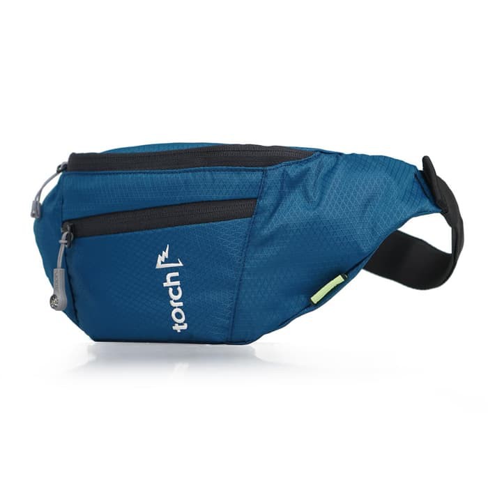 Tas Pinggang Dada Selempang Bahu Kulit Pria Cowok Laki TORCH WAIST BAG HAMURA LEGION BLUE 71MBC