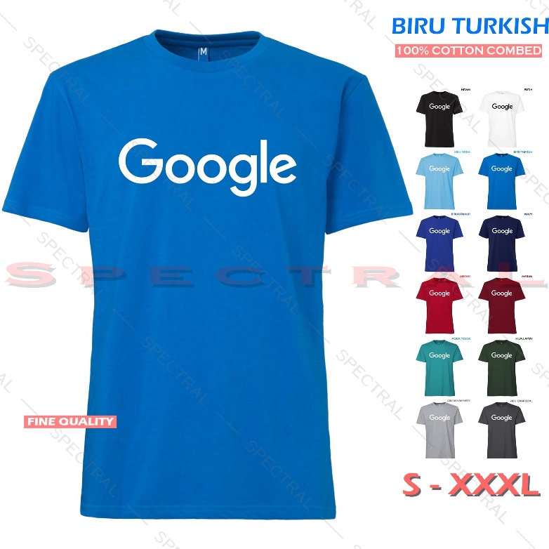 Spectral - Kaos Pria Wanita GOOGLE Std Baju Distro Internet Android Mbah Keren Logo Dewasa Sablon Fa