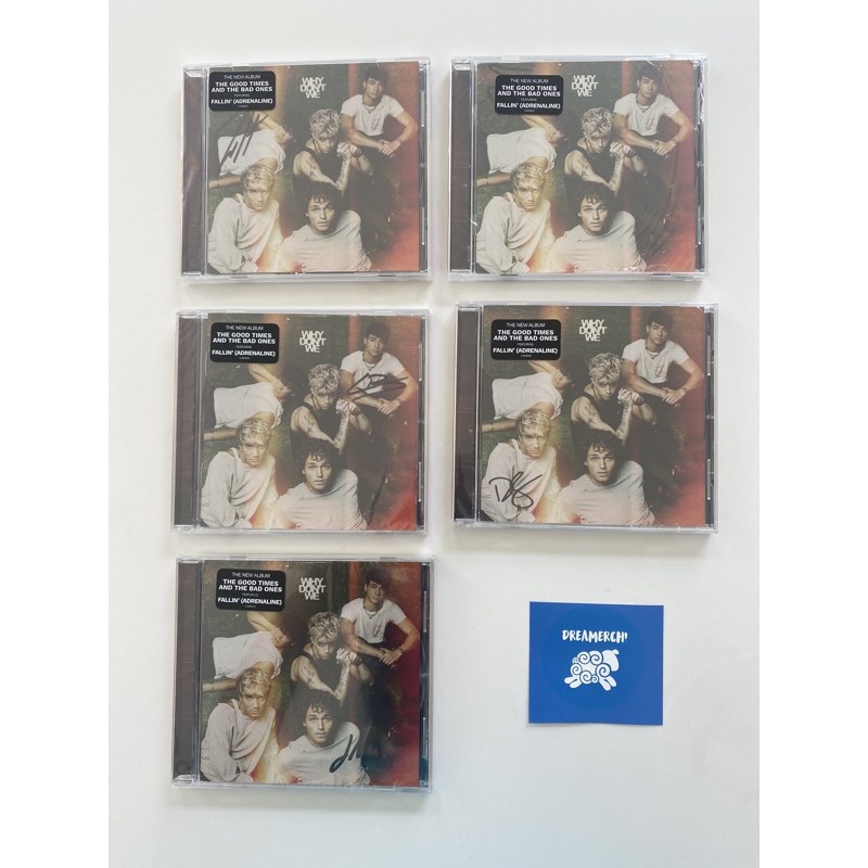 [SIGNED] Why Dont We Don’t The Good Times And The Bad Ones - Album CD