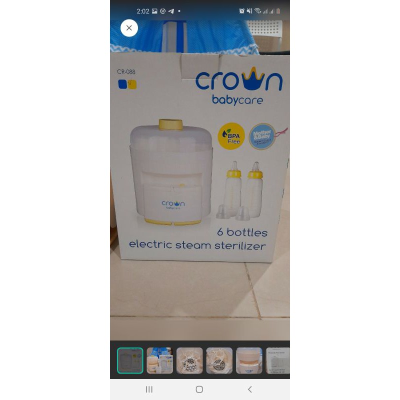 crown bottle sterilizer
